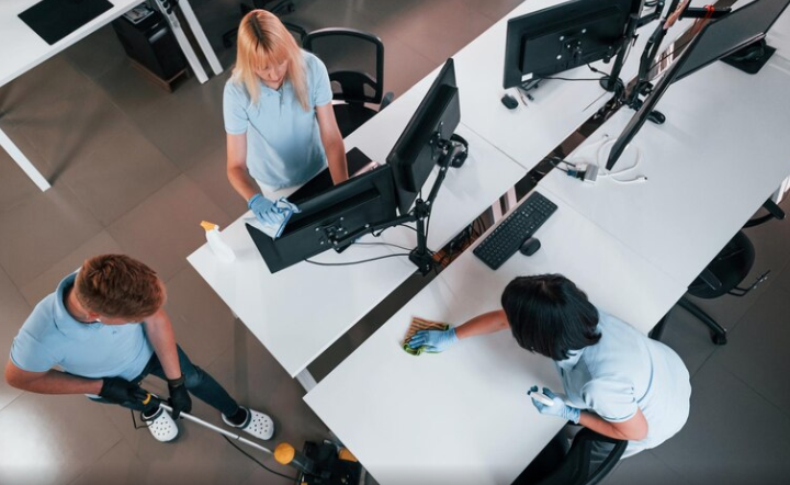Specialized office cleaning services in SB