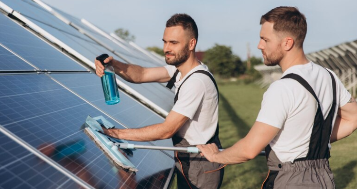 Local Specialists in Solar Panel Cleaning and Maintenance