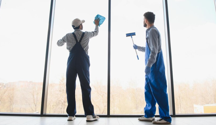 Commercial carpet steam cleaning service in an office in Ventura, CA